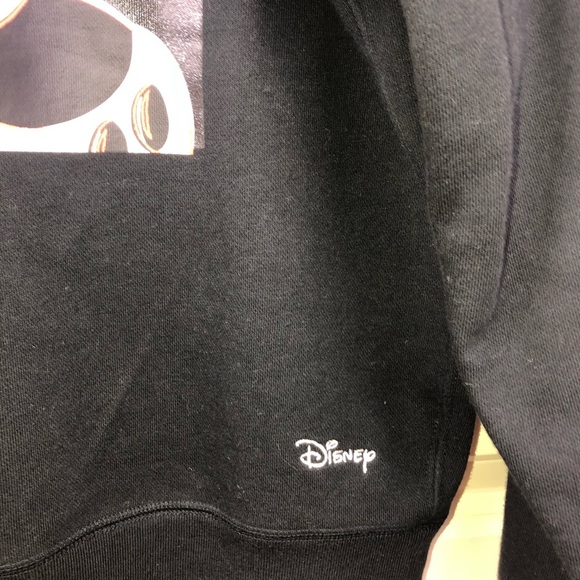 Walt Disney Black Sweatshirt Classic Mickie Mouse XS - Picture 4 of 11
